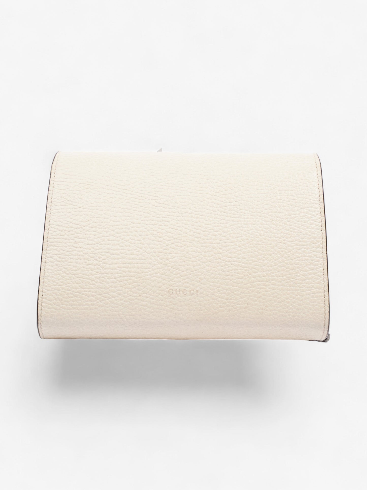 Gucci Dionysus Chain Wallet White Leather