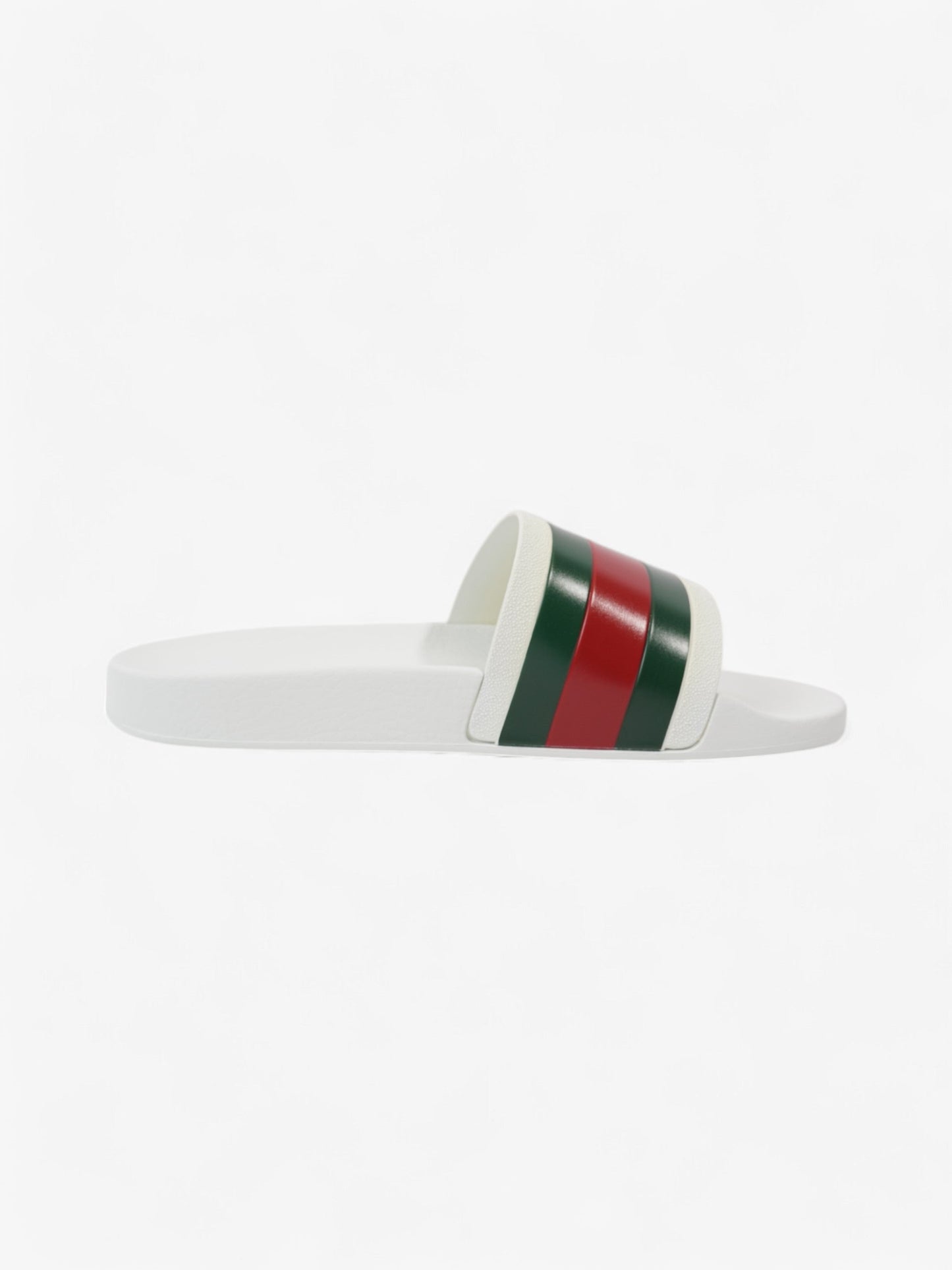 Gucci Gucci Slides White / Green / Red Rubber EU 42 UK 8