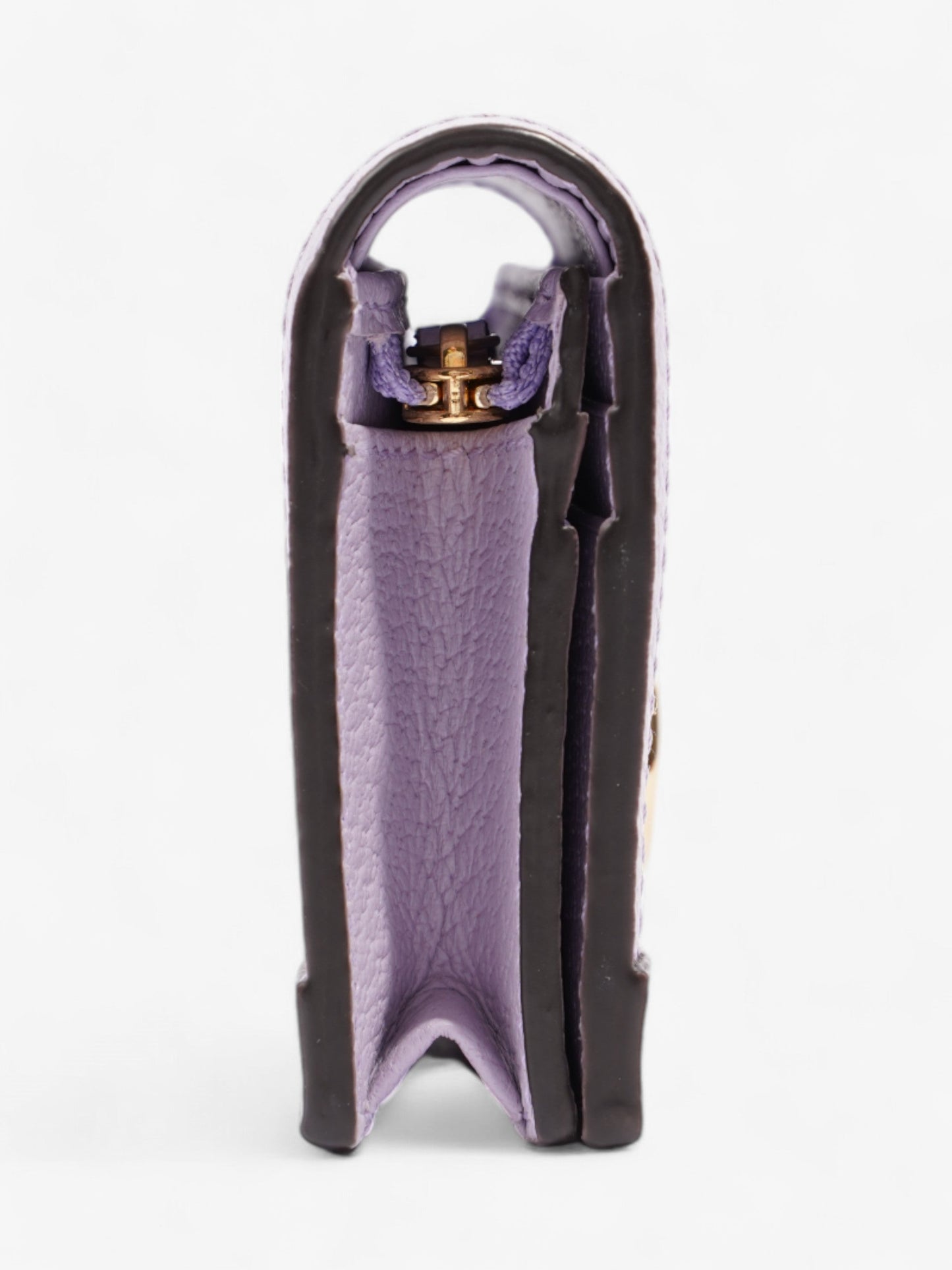 Gucci Jumbo GG Bi-Fold Wallet Lavender Canvas