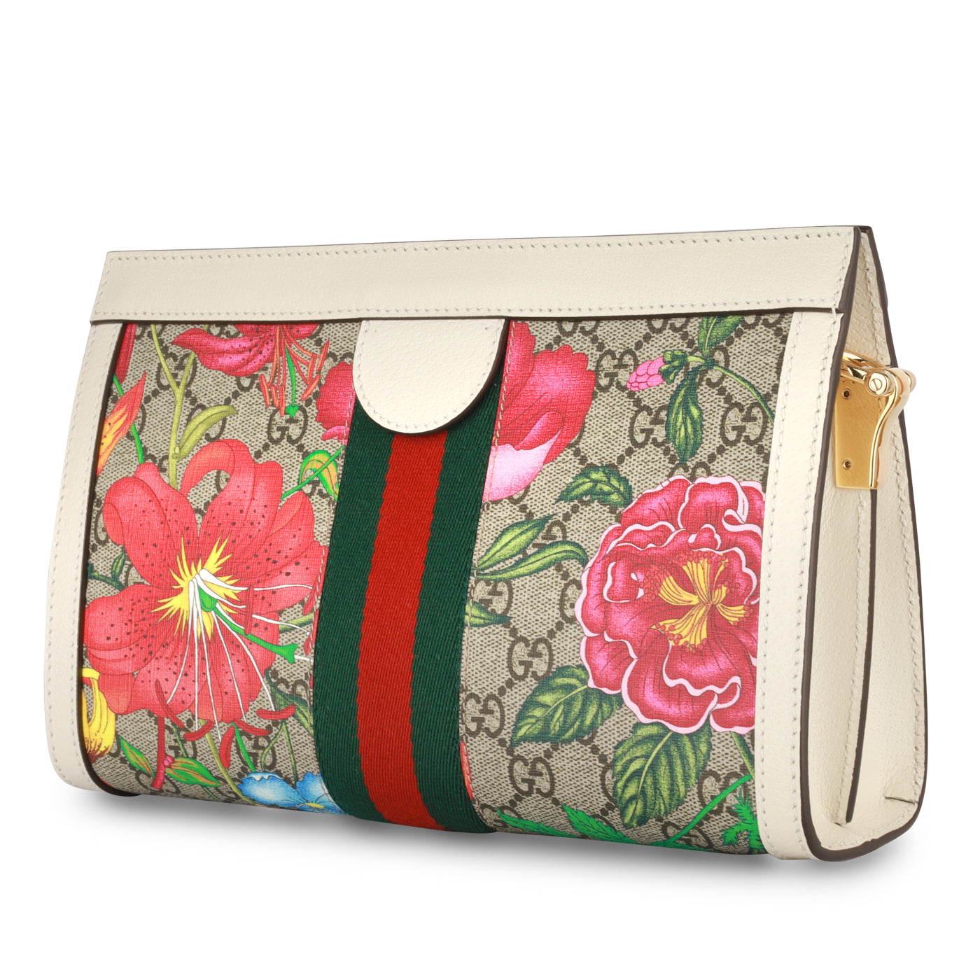 Gucci Floral Ophidia Square Shoulder Bag