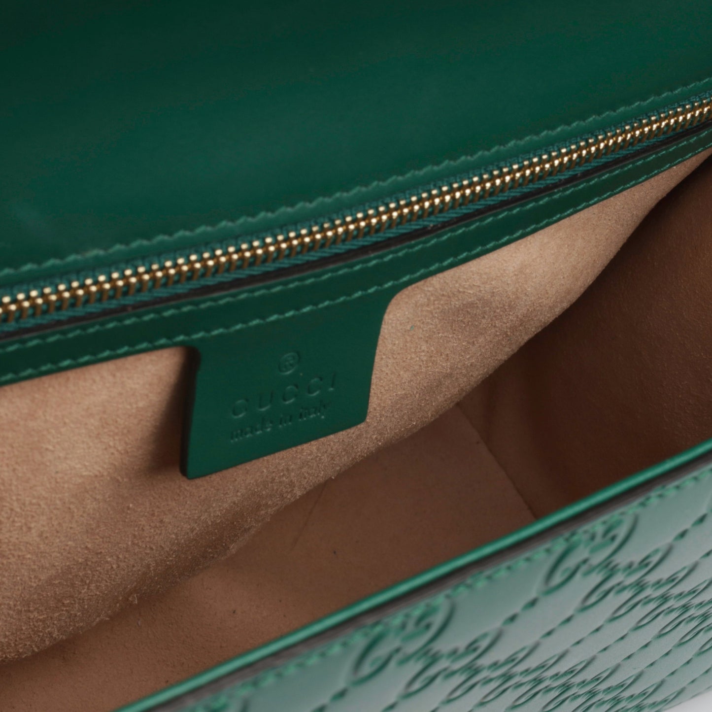 Gucci Guccissima Large Padlock Bag