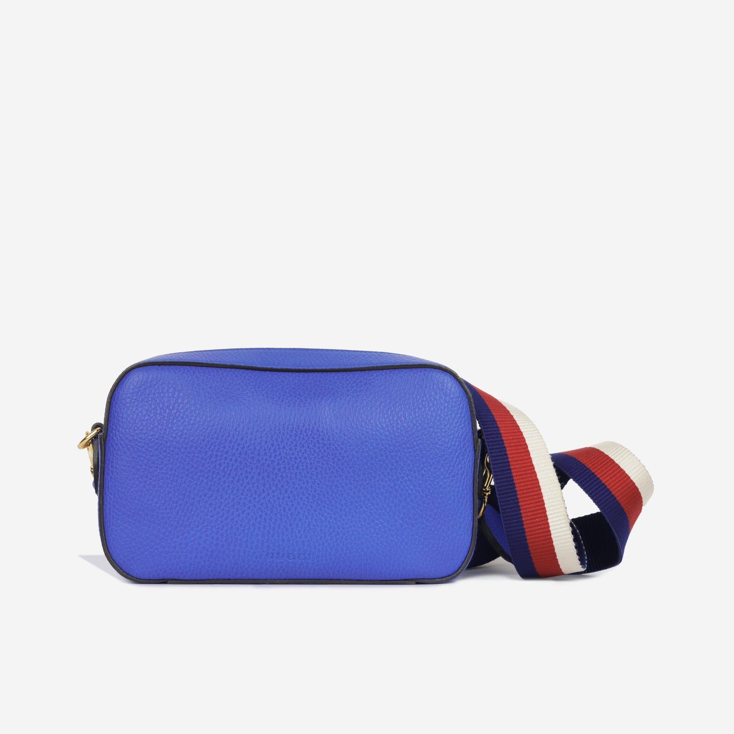 Gucci Calfskin Sylvie Tiger Print Camera Bag