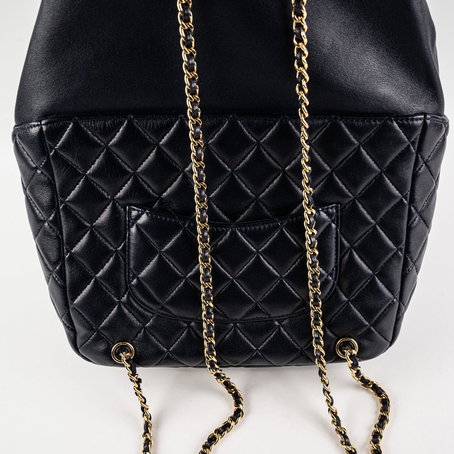 Chanel Seasonal Navy Lambskin Backpack