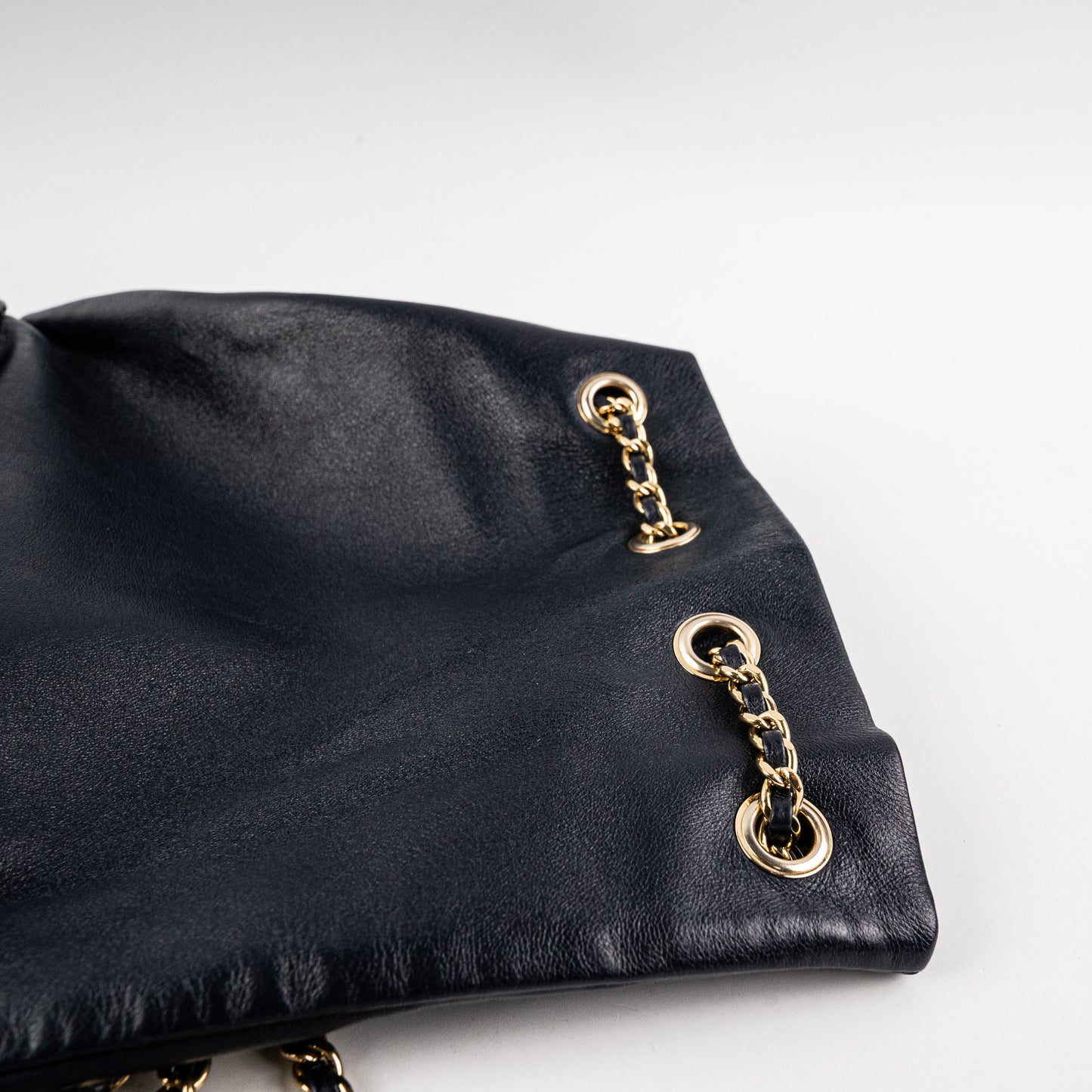 Chanel Seasonal Navy Lambskin Backpack