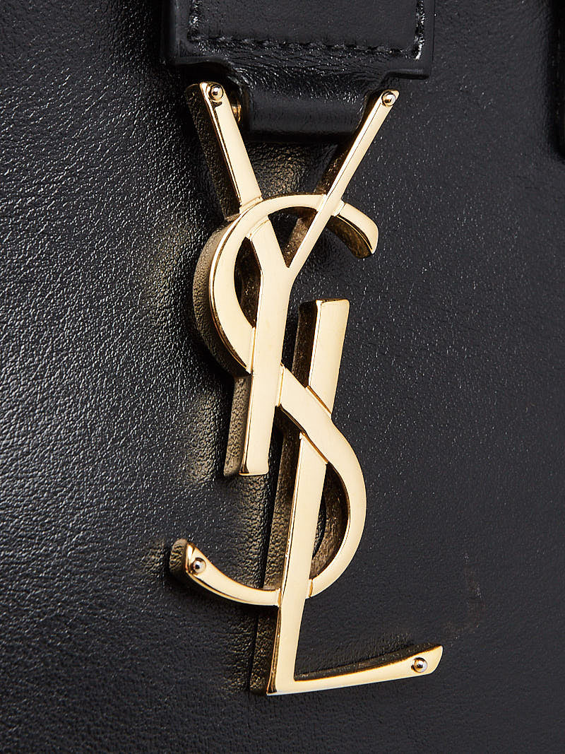 SAINT LAURENT CALFSKIN MONOGRAM BABY CABAS