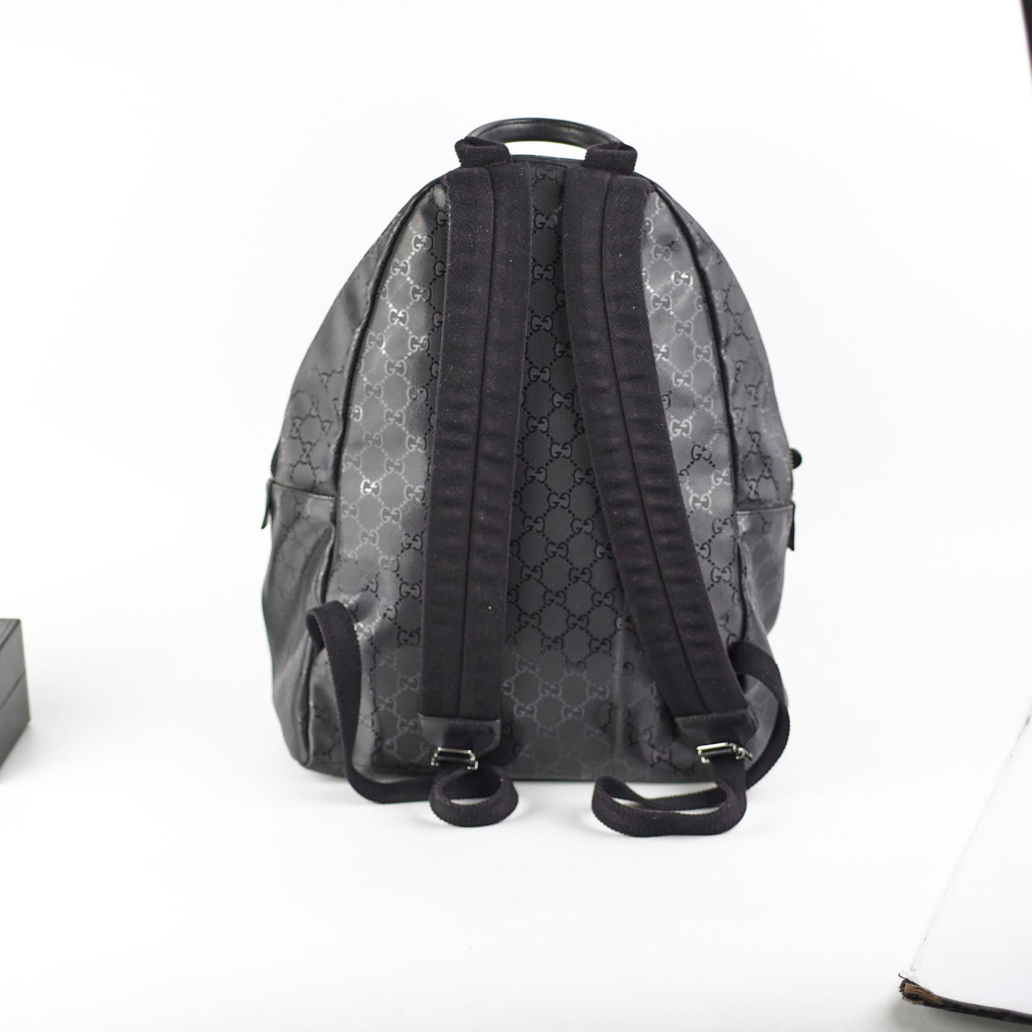 Gucci Mongoram Black Backpack