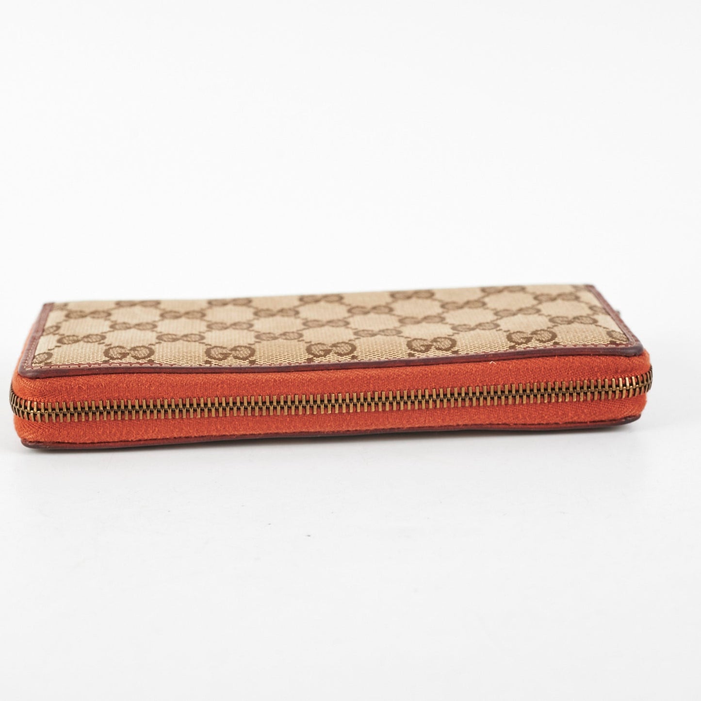 Gucci Monogram Canvas Long Wallet