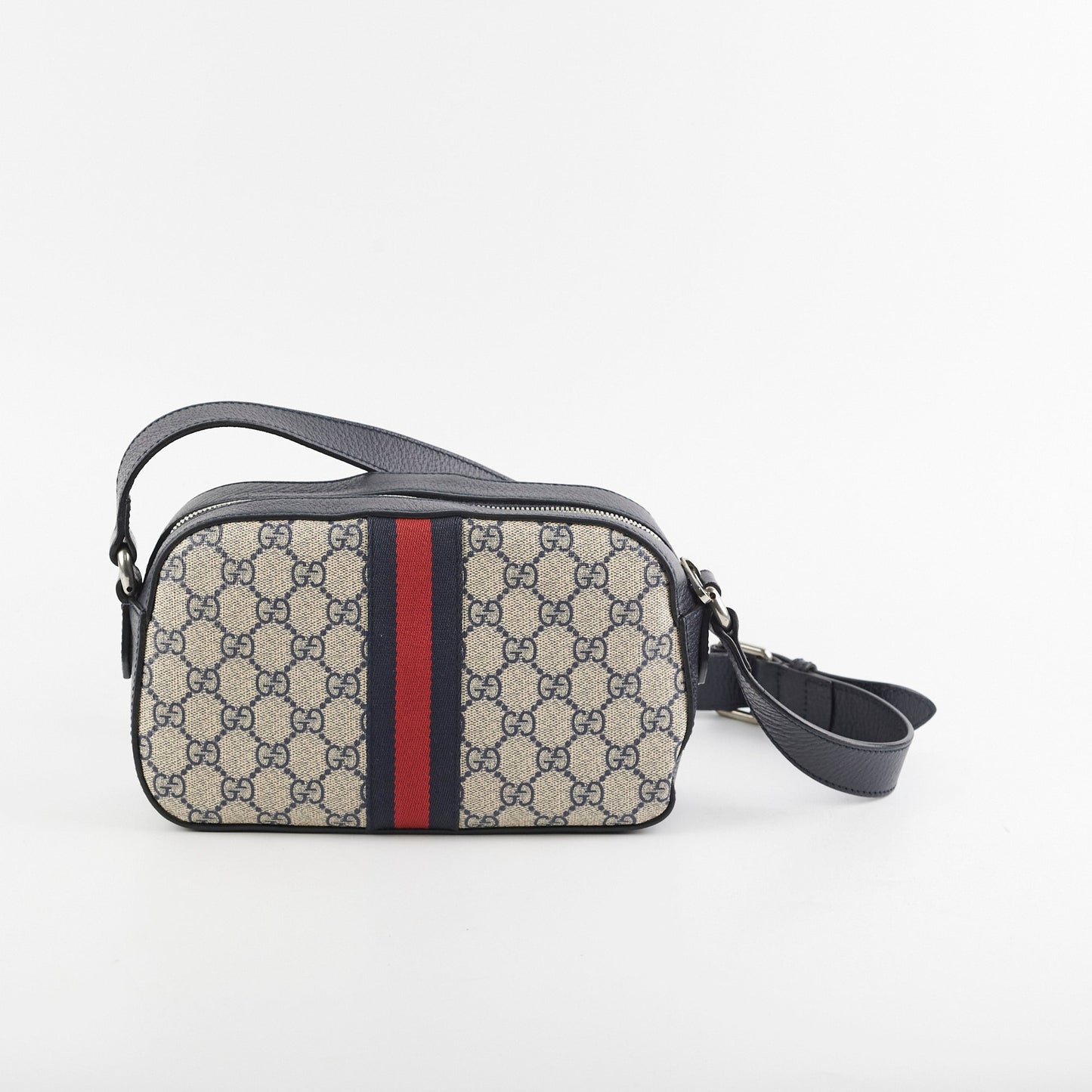 Gucci Monogram Navy Crossbody