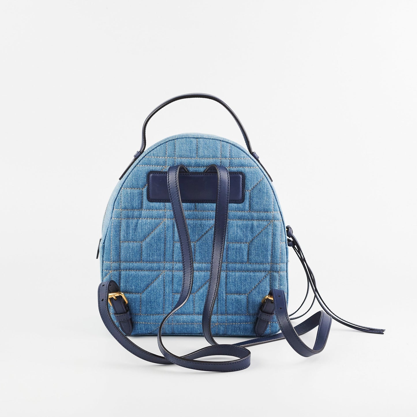 Gucci Marmont Denim Pearl Backpack