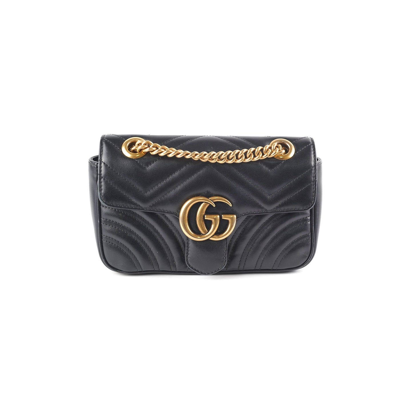 Gucci Marmont Black Small Shoulder Bag