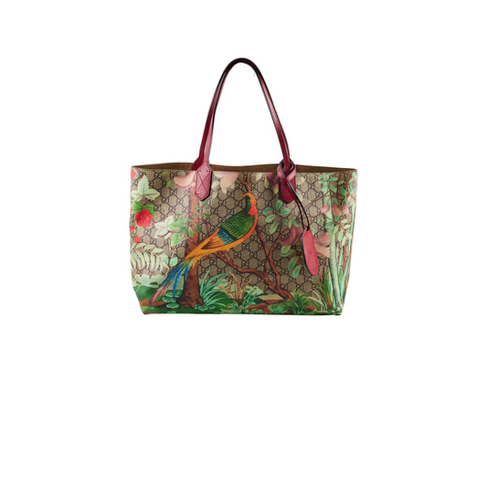 Gucci GG Supreme Tian Monogram Medium Tote