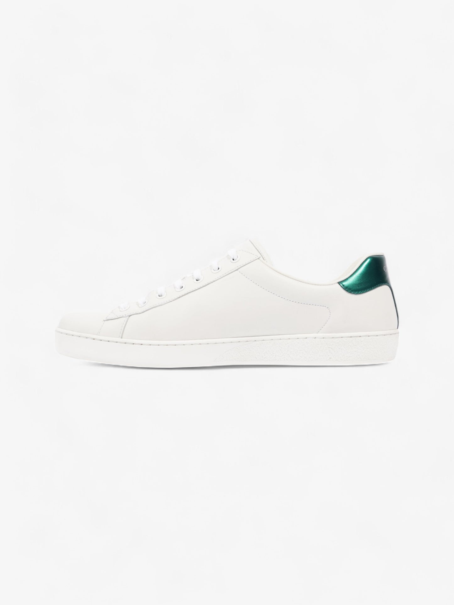 Gucci Ace GG Stripe Sneakers White / Red / Green Leather EU 45 UK 11