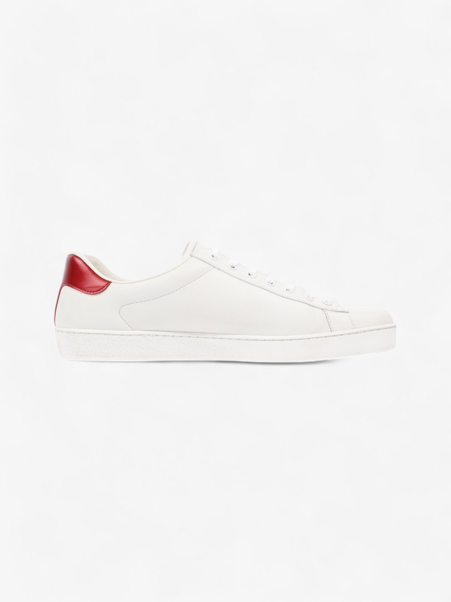 Gucci Ace GG Stripe Sneakers White / Red / Green Leather EU 45 UK 11