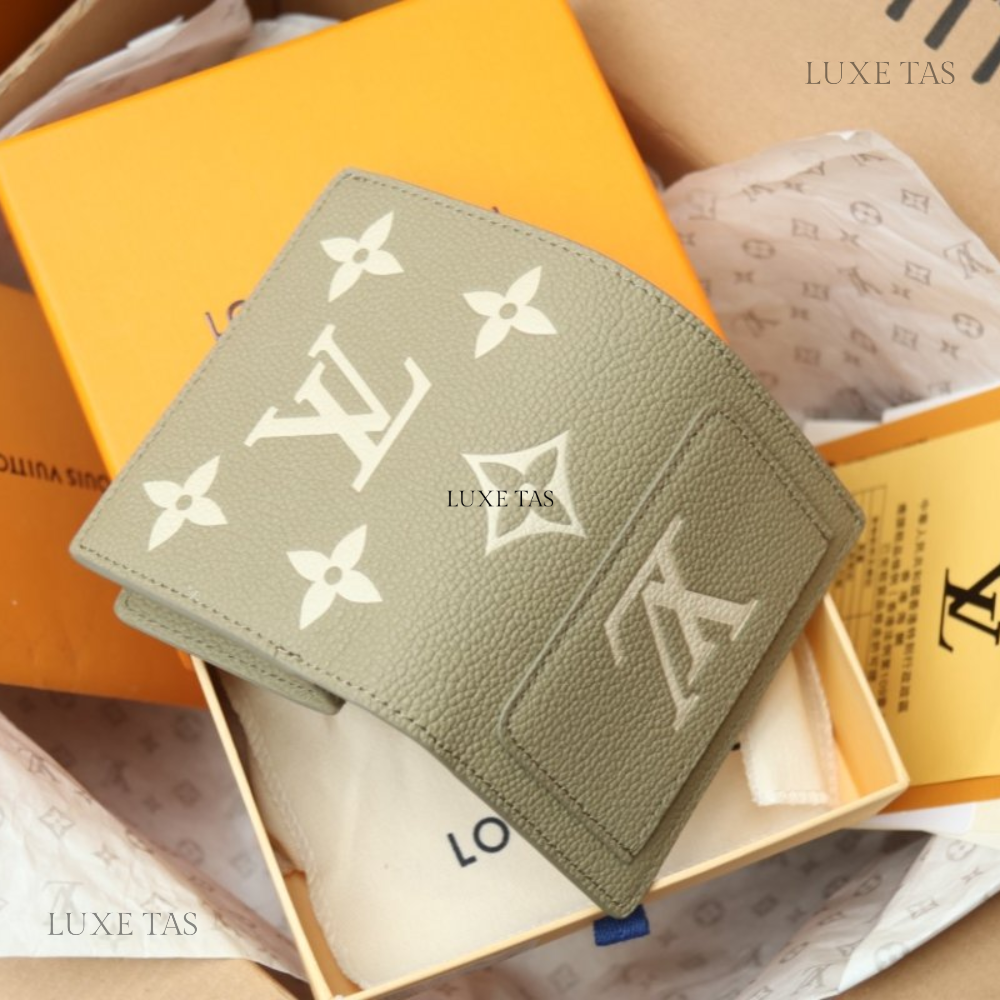 Tourterelle Crème Cléa Wallet Leather Wallet for Women