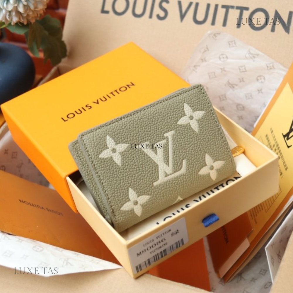 Tourterelle Crème Cléa Wallet Leather Wallet for Women