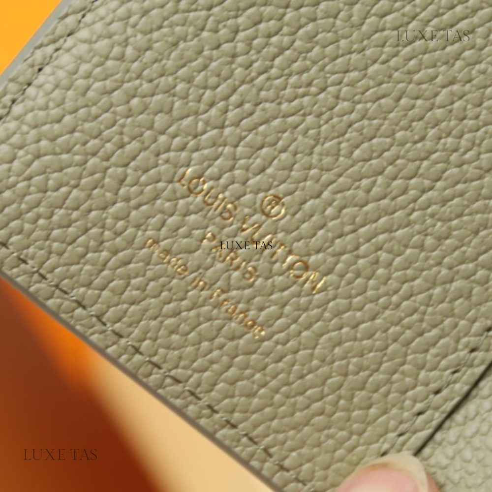 Tourterelle Crème Cléa Wallet Leather Wallet for Women
