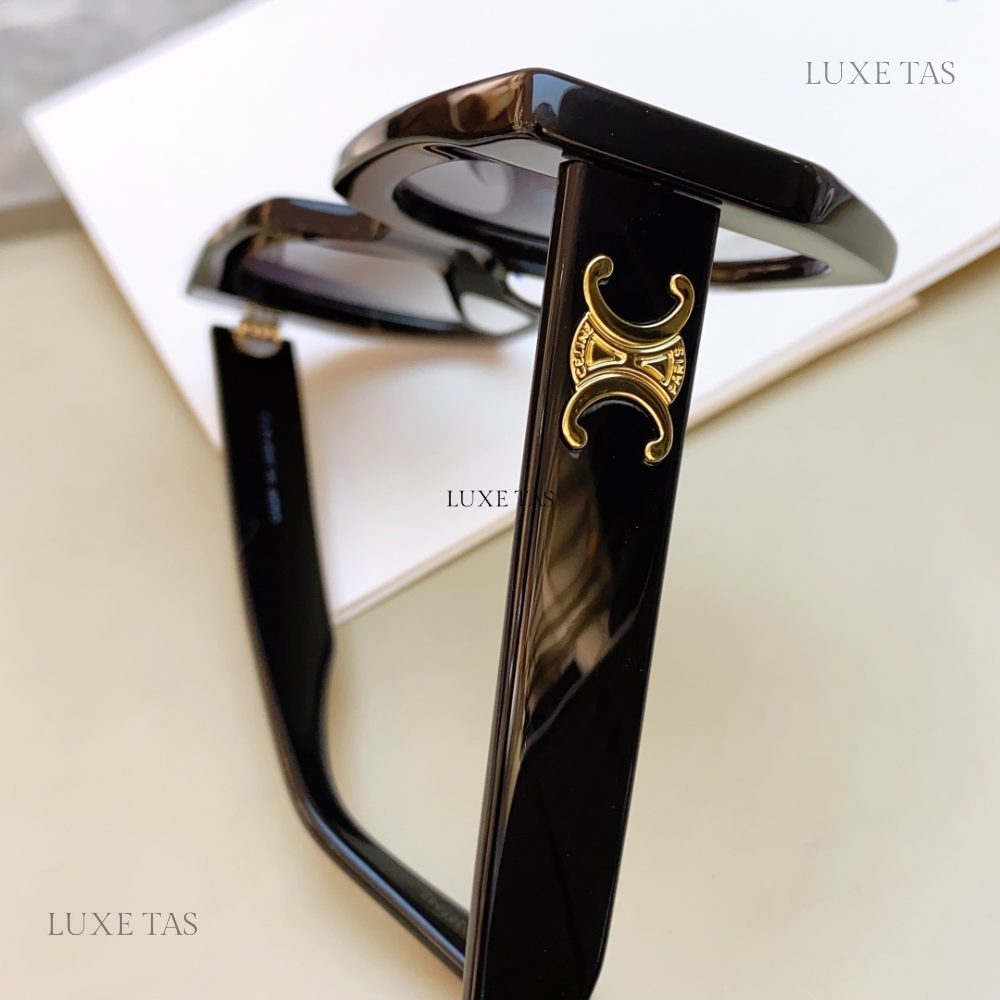 Triomphe Oversized Square-frame Acetate Sunglasses Designer Sunglasses for Women