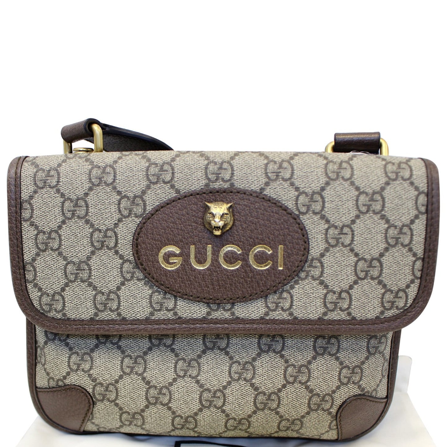 GUCCI GG Supreme Small Messenger Crossbody Bag 501050