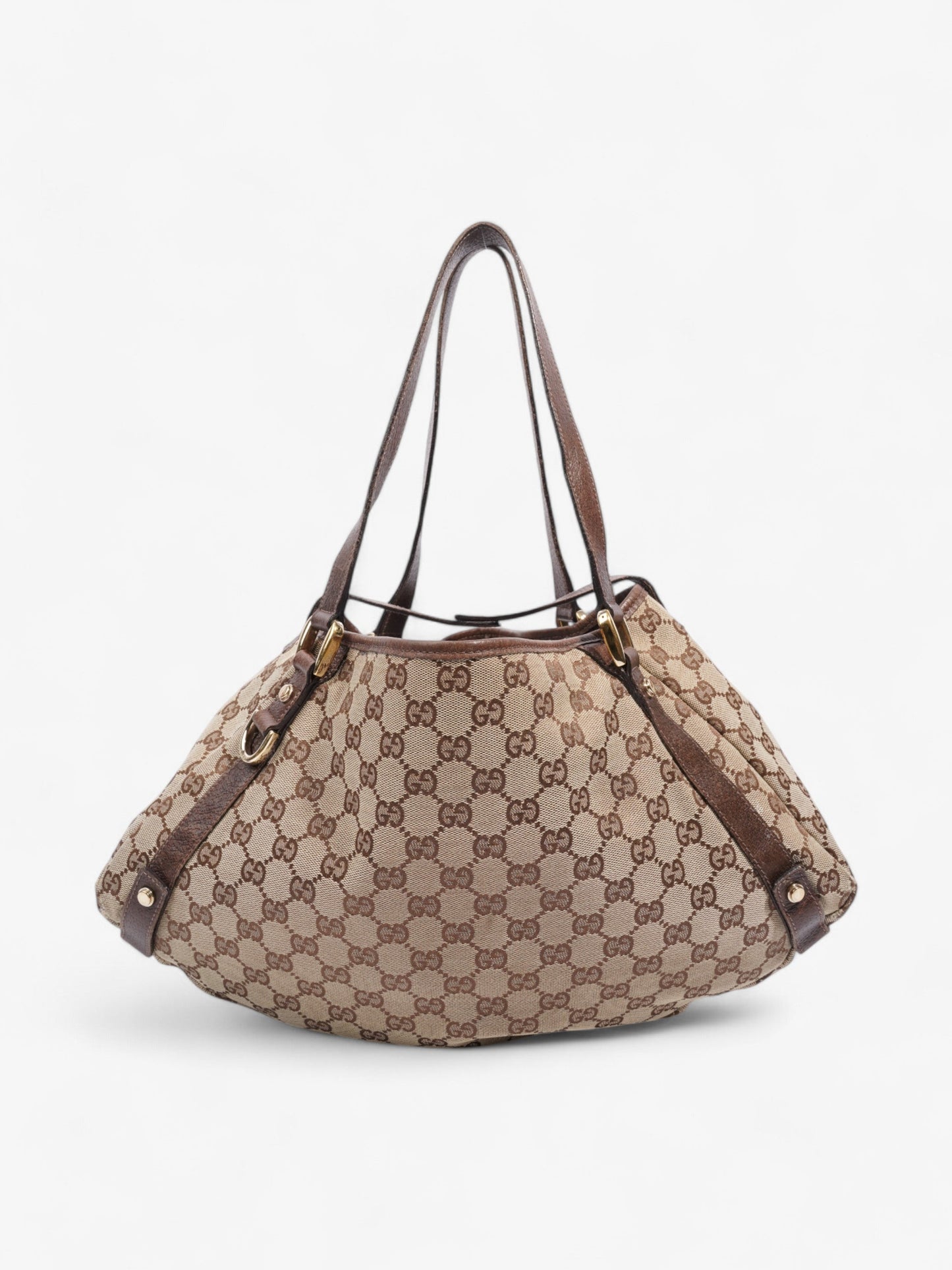 Gucci Abbey Tote GG Supreme / Brown Canvas