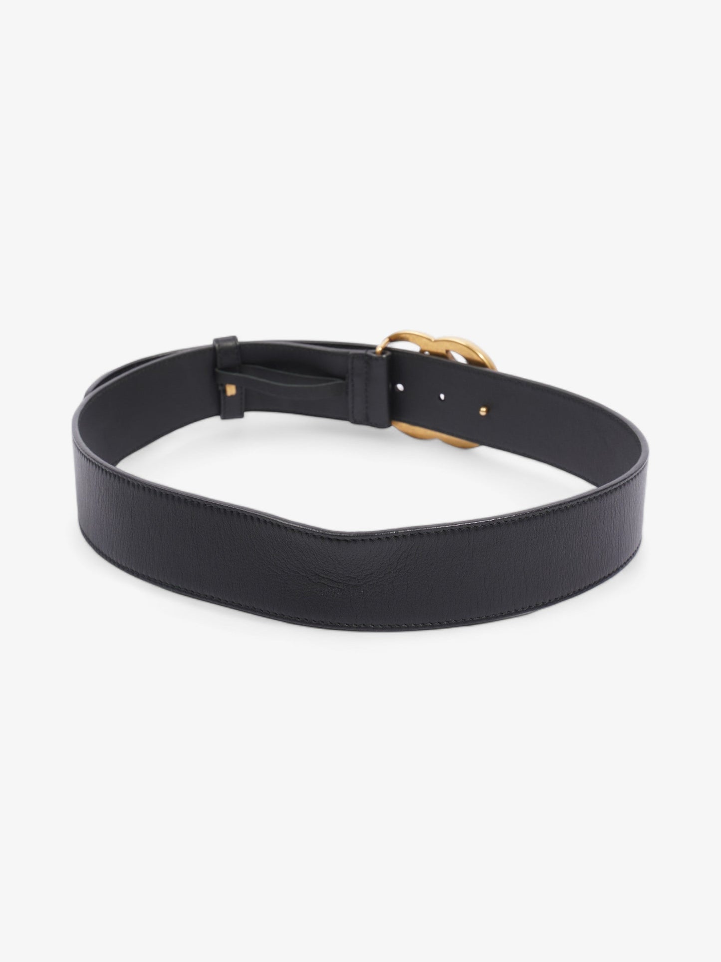 Gucci GG Marmont Belt Black Leather 75cm 30"