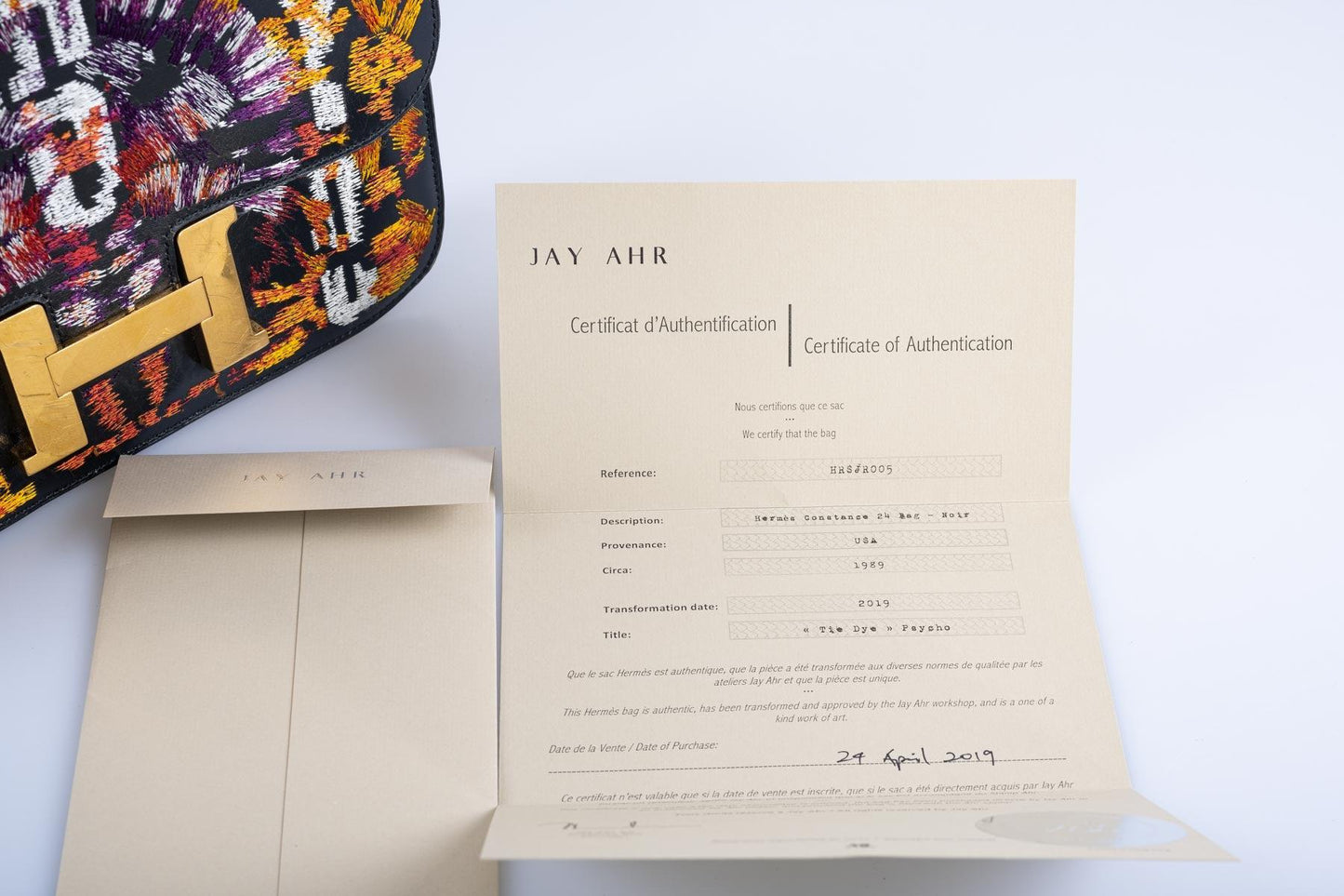 Vintage Hermès Constance 24 JAY AHR PSYCHEDELIC - PSYCHO