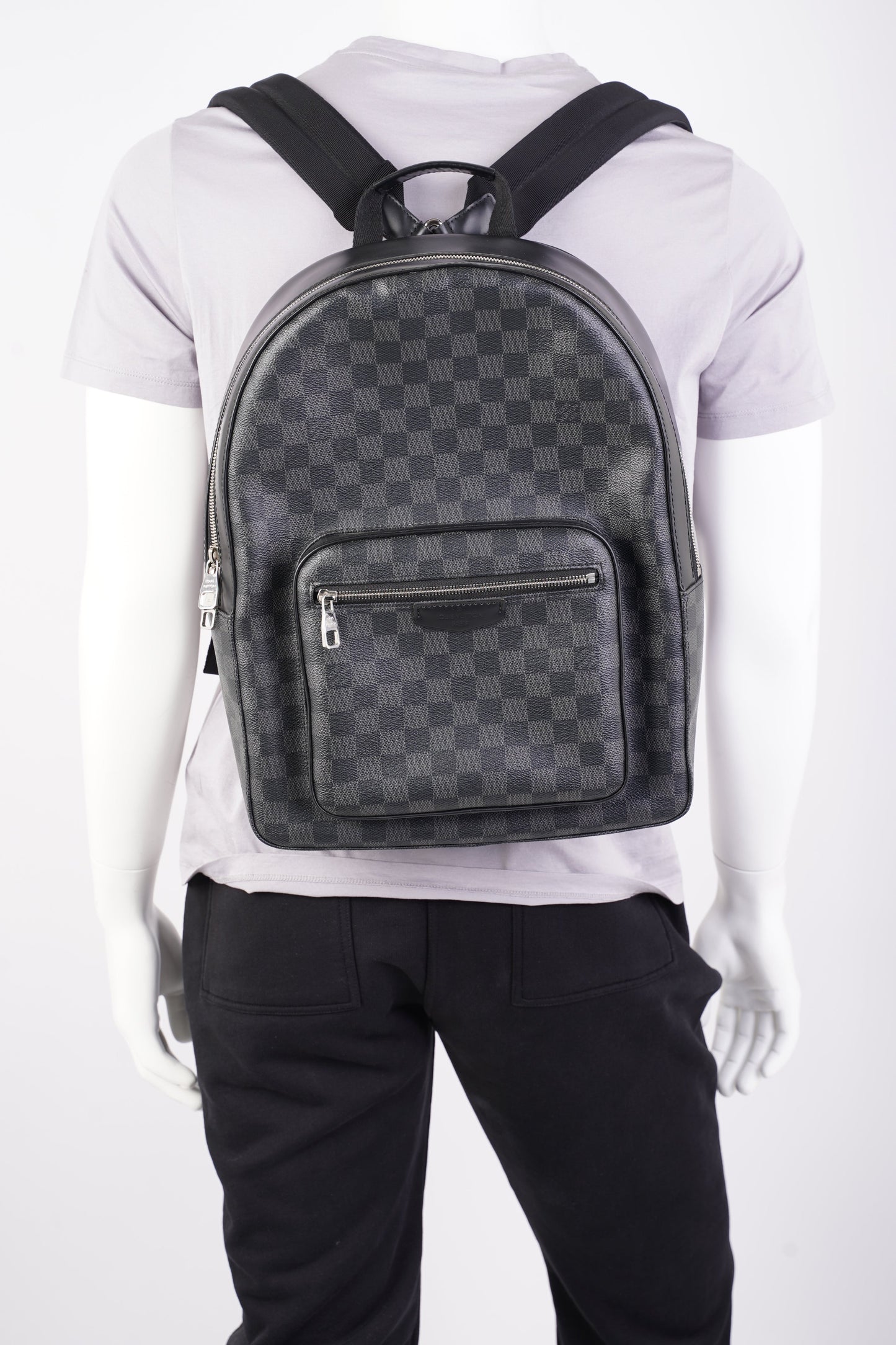 Louis Vuitton Josh Backpack Damier Graphite Coated Canvas