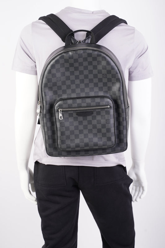Louis Vuitton Josh Backpack Damier Graphite Coated Canvas