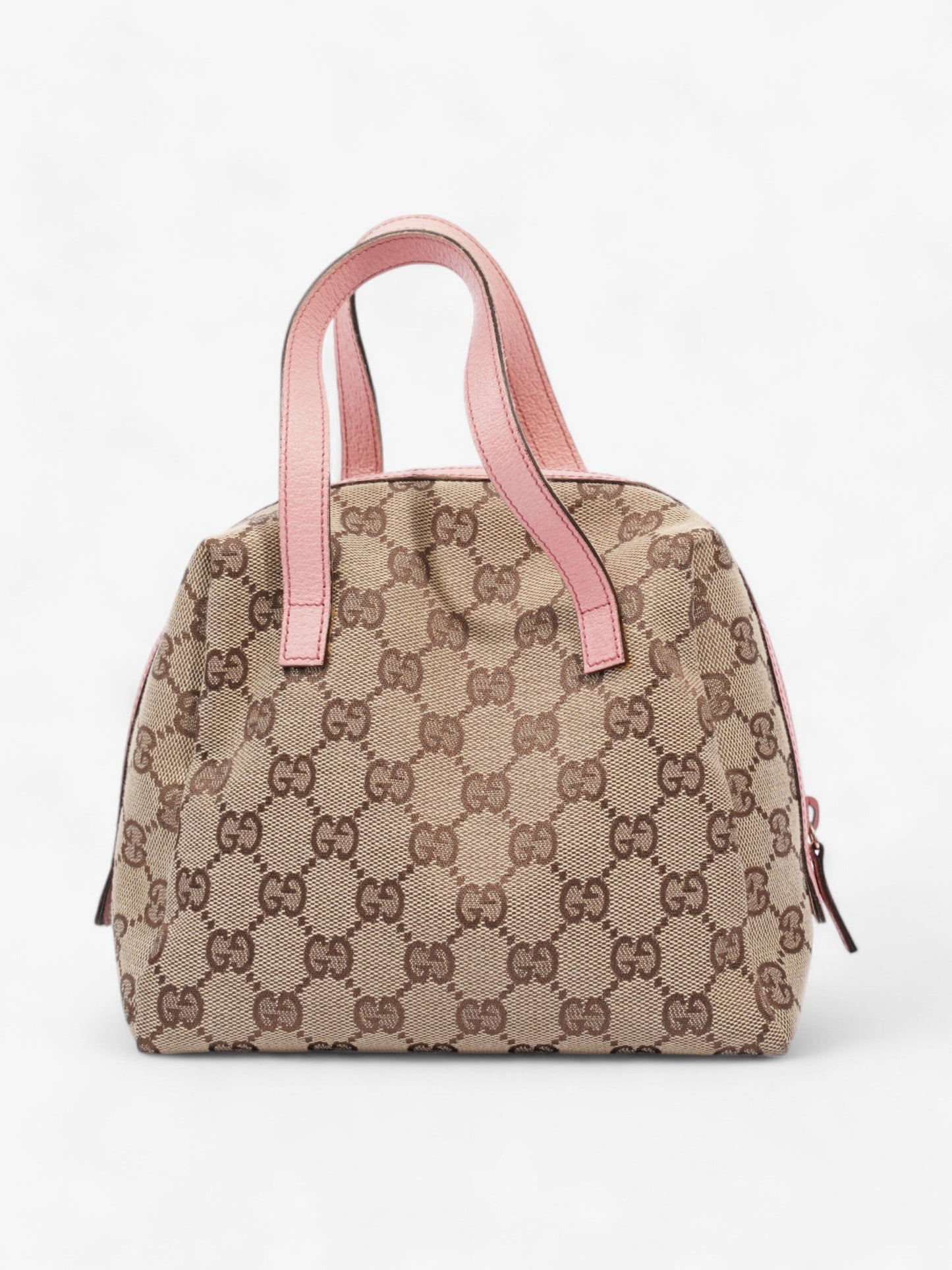 Gucci Dome Bag GG Supreme / Pink Canvas Mini