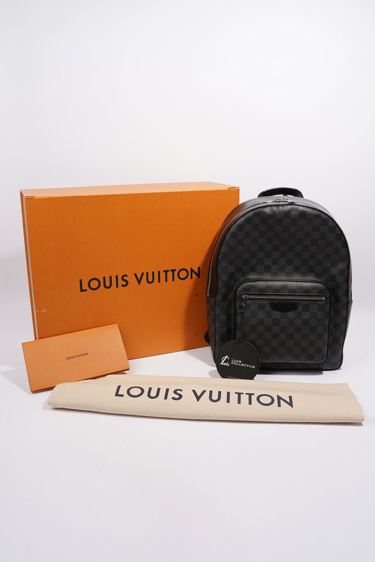 Louis Vuitton Josh Backpack Damier Graphite Coated Canvas