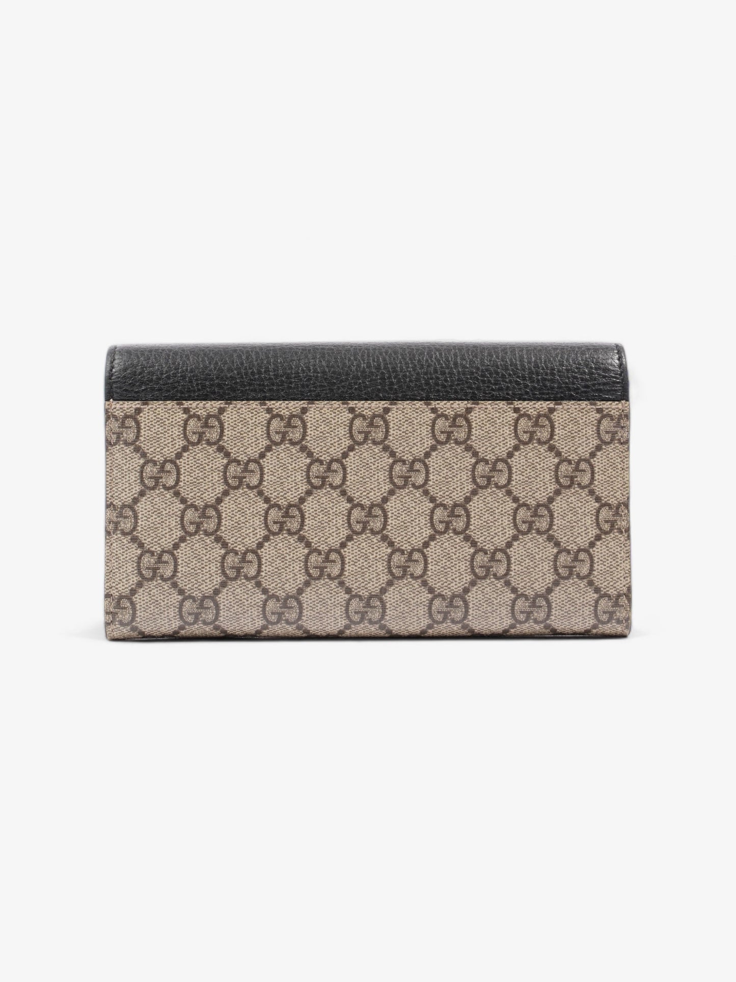 Gucci GG Supreme Wallet Black / Supreme Leather