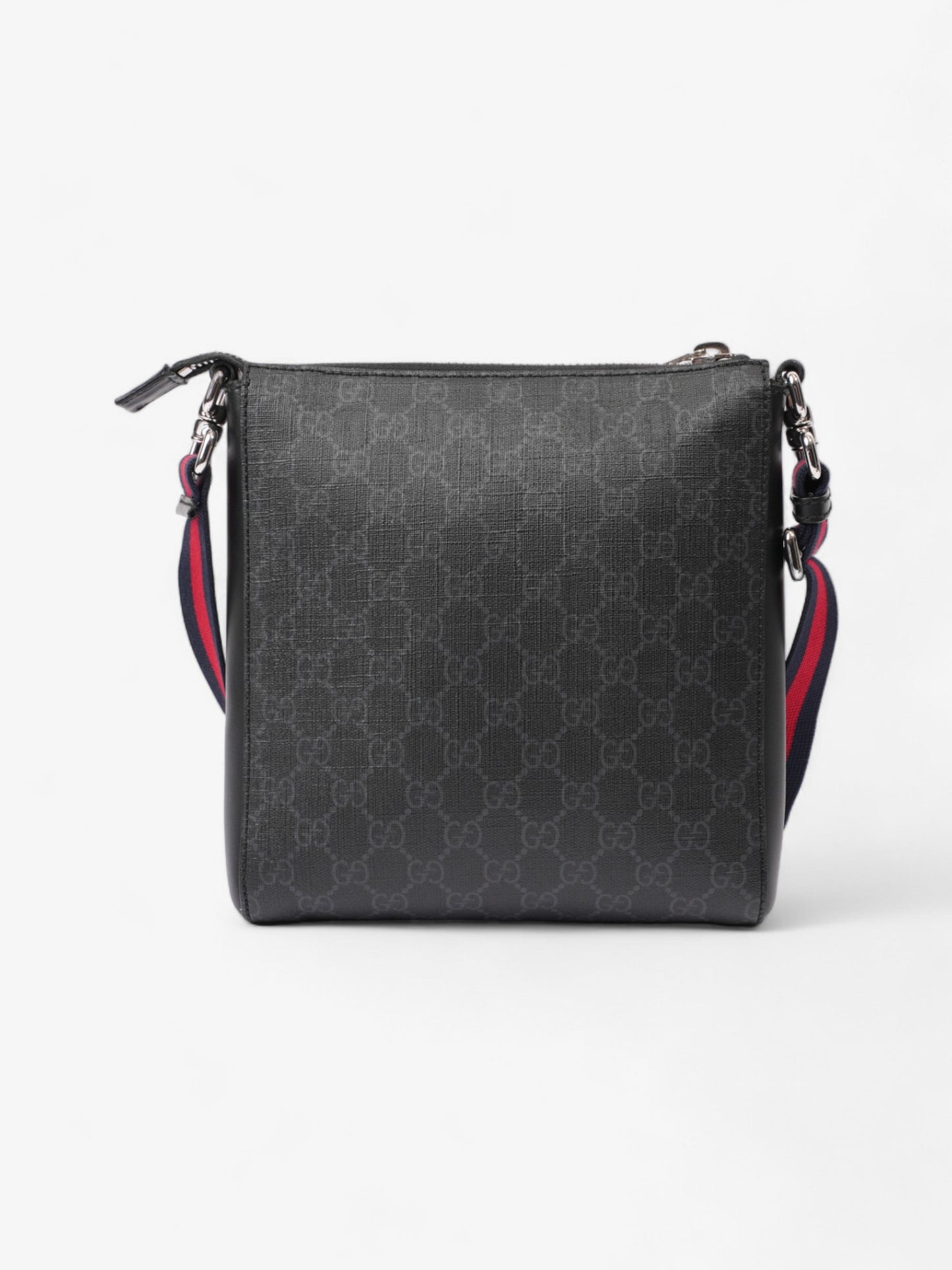 Gucci Messenger Bag Black GG Supreme Coated Canvas