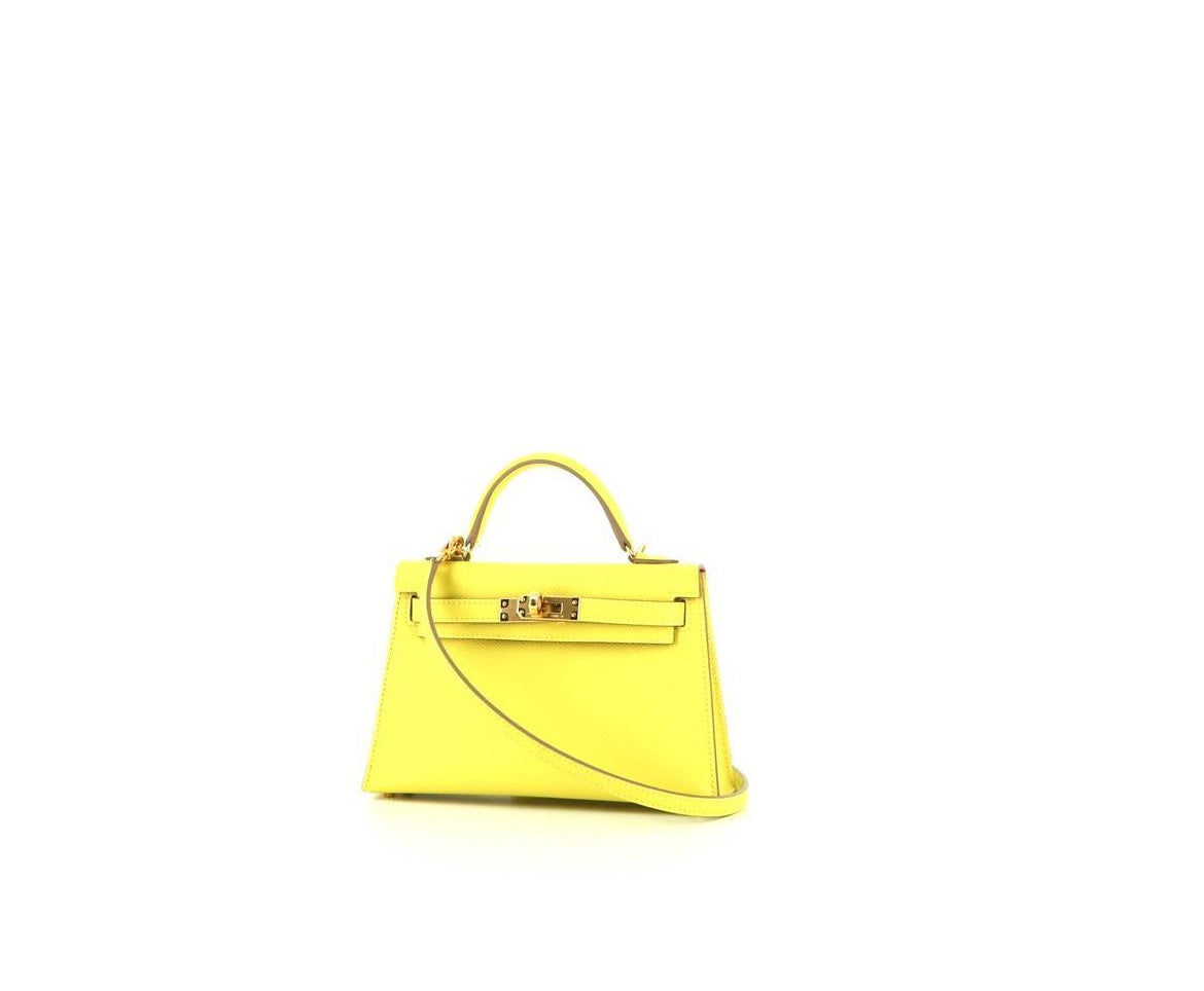Hermes Epsom Kelly Mini Handbag