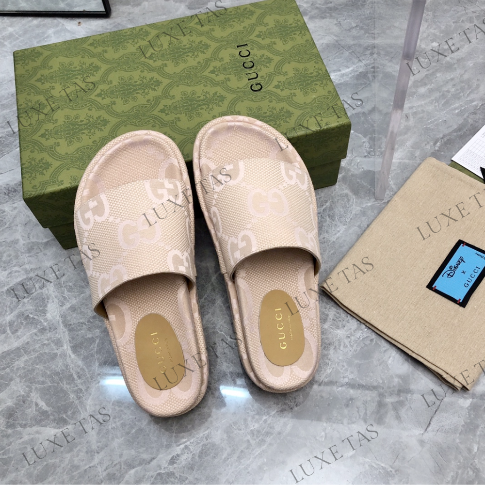 Jumbo GG Platform Slide Sandal Designer Slides & Sandals for Women