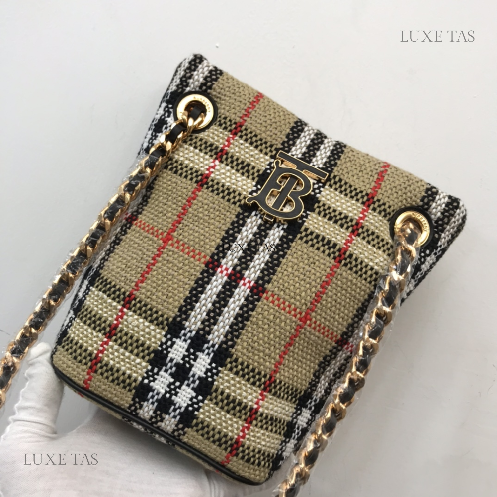 Wool Blend Cotton Bucket Bag Designer Bucket Bag for Women