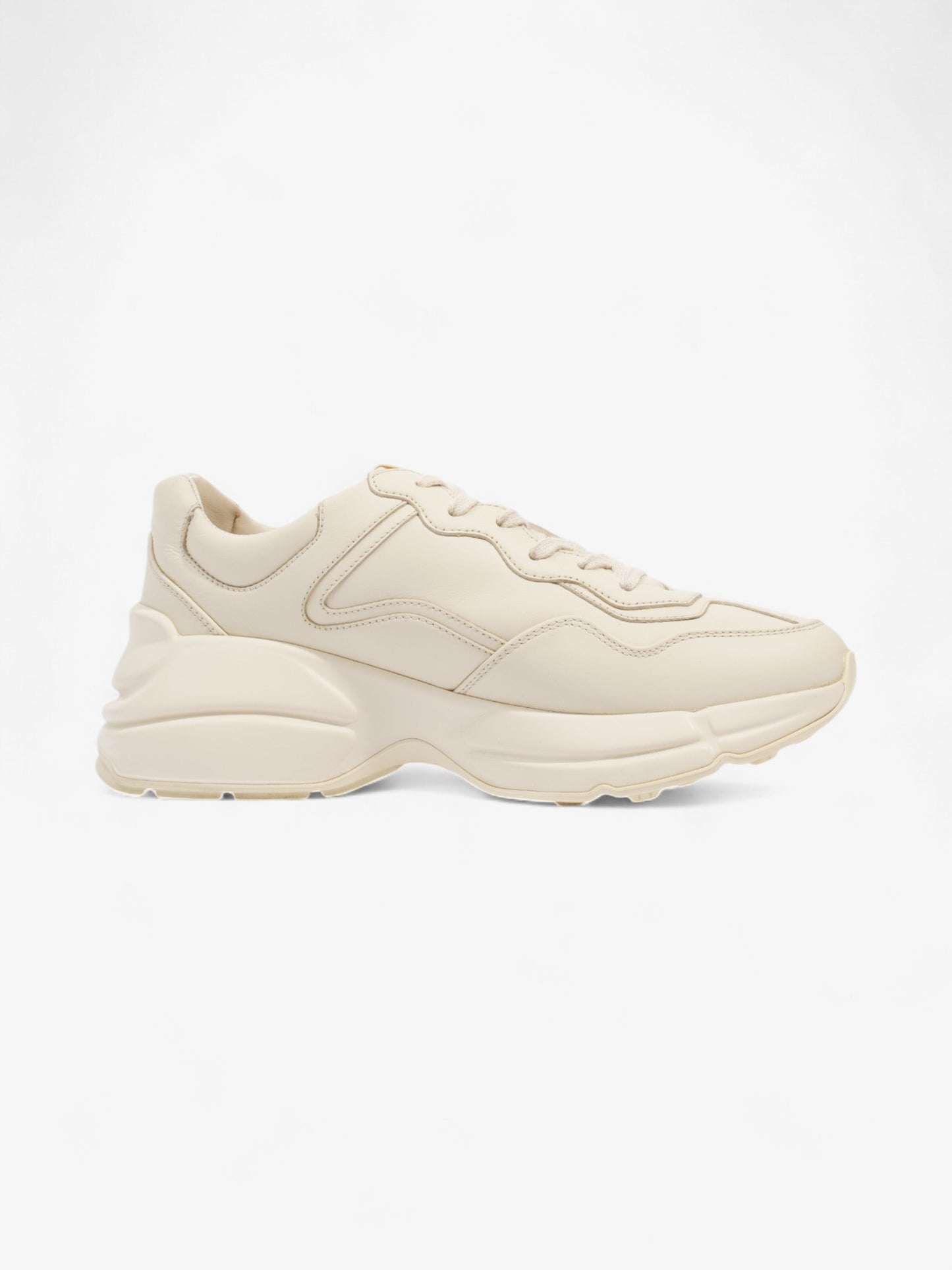 Gucci Rhyton Ivory / Red / Green Leather EU 38.5 UK 5.5