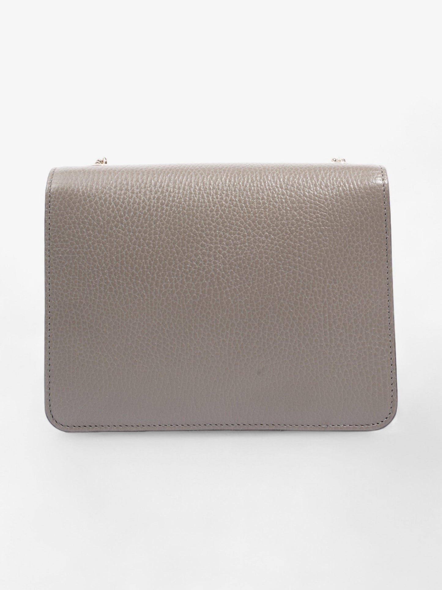 Gucci Interlocking Bag Grey Leather Small