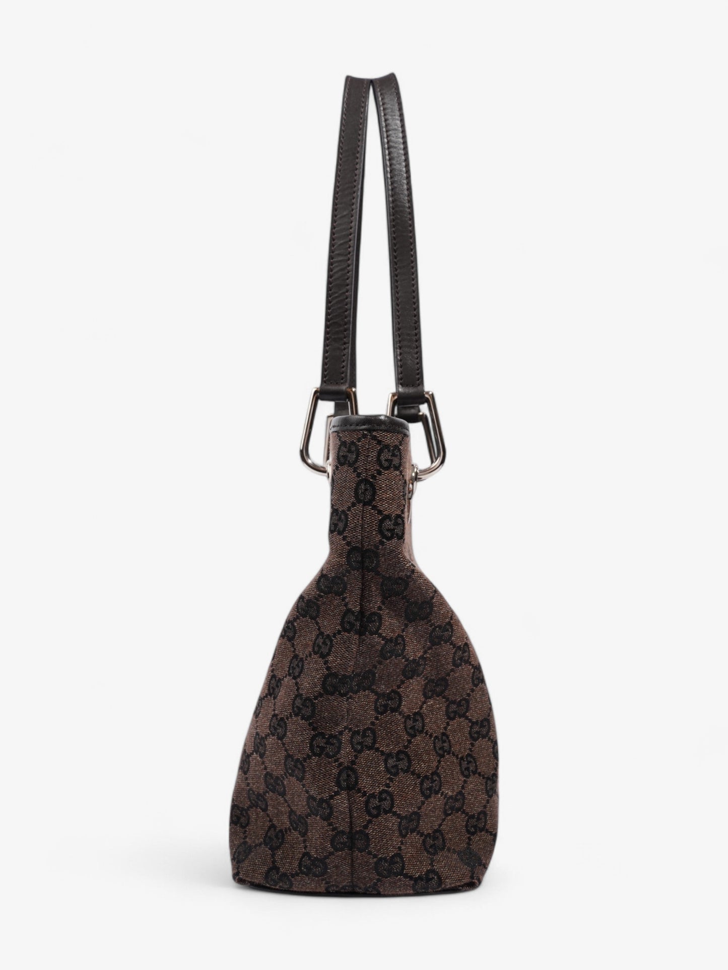 Gucci GG Tote Bag GG Supreme / Dark Brown Canvas