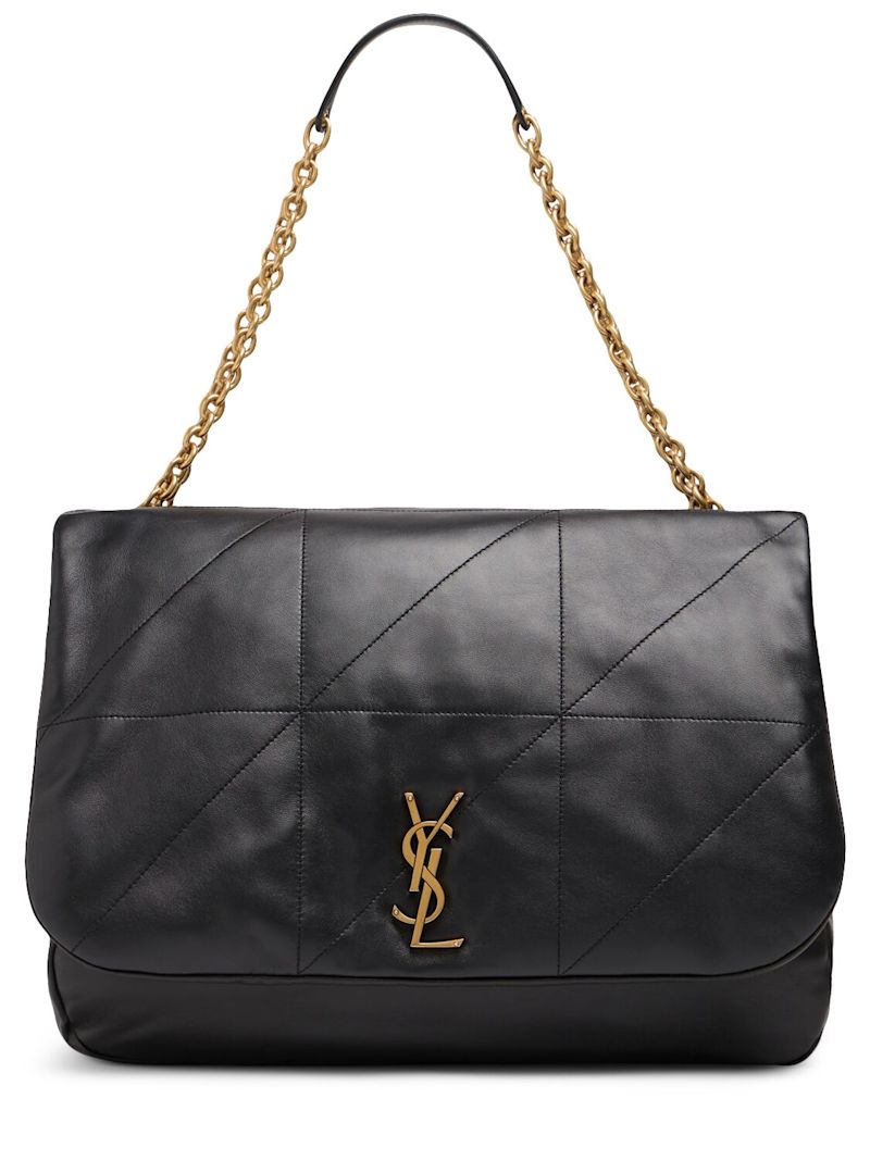 SAINT LAURENT JAMIE 4.3 LAMBSKIN LEATHER SHOULDER BAG