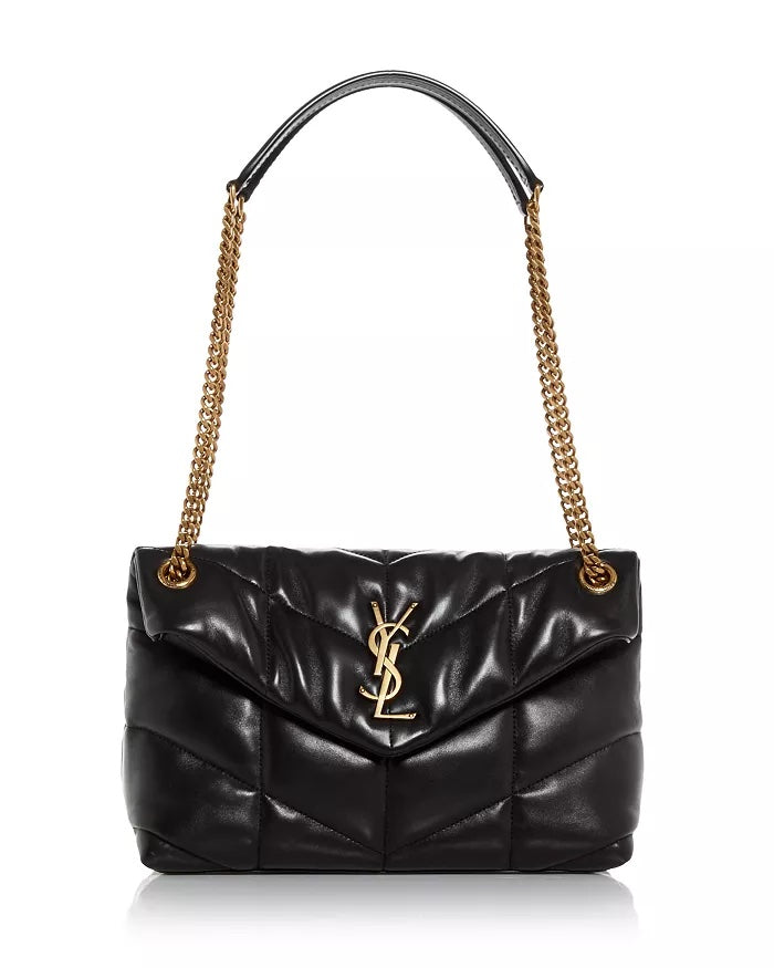 SAINT LAURENT PUFFER LOULOU SHOULDER BAG
