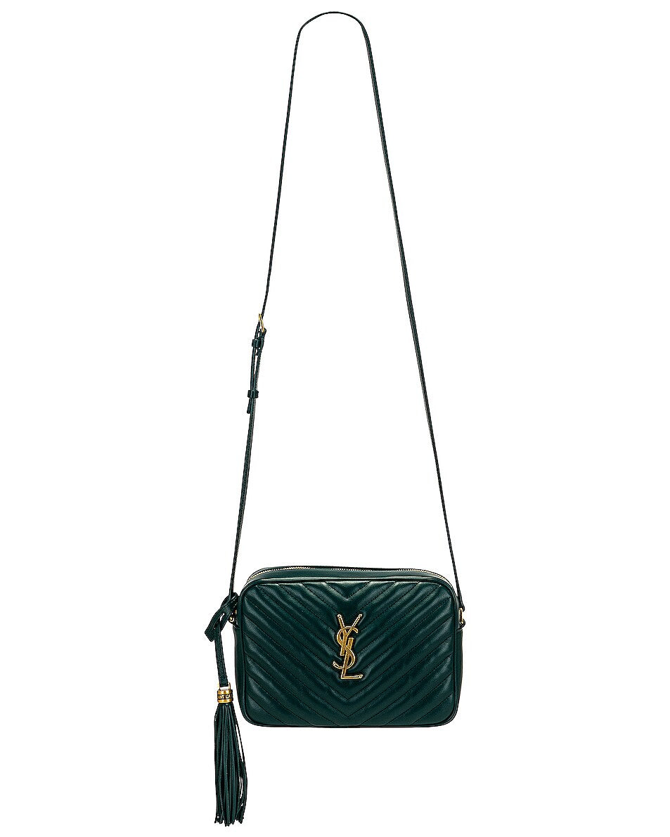 SAINT LAURENT MEDIUM LOU CALFSKIN CAMERA BAG