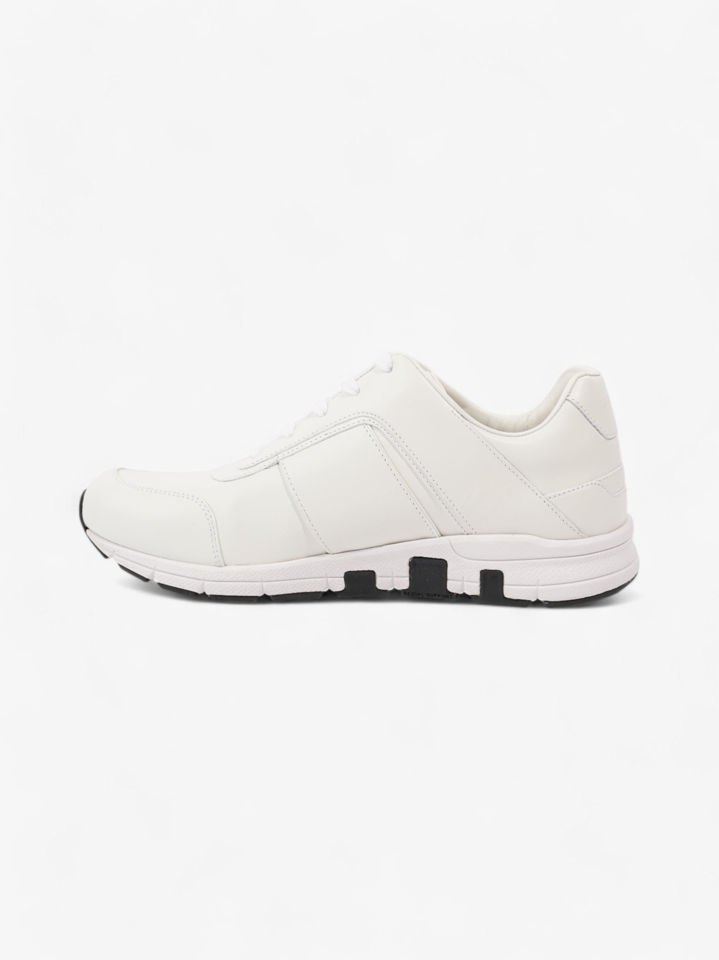 Gucci GG Low-top Sneakers White Leather EU 39.5 UK 6.5