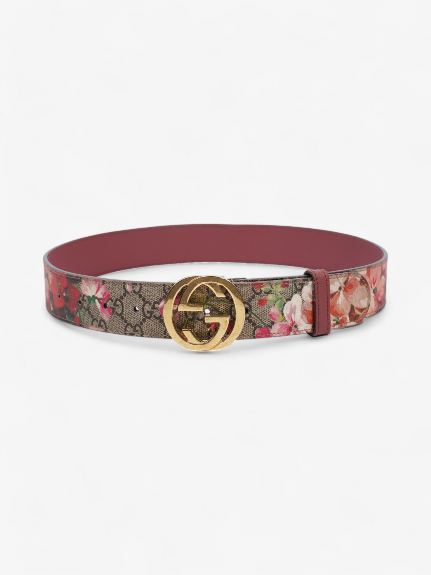 Gucci Interlocking G Belt GG Bloom / GG Supreme Canvas 75cm / 30"