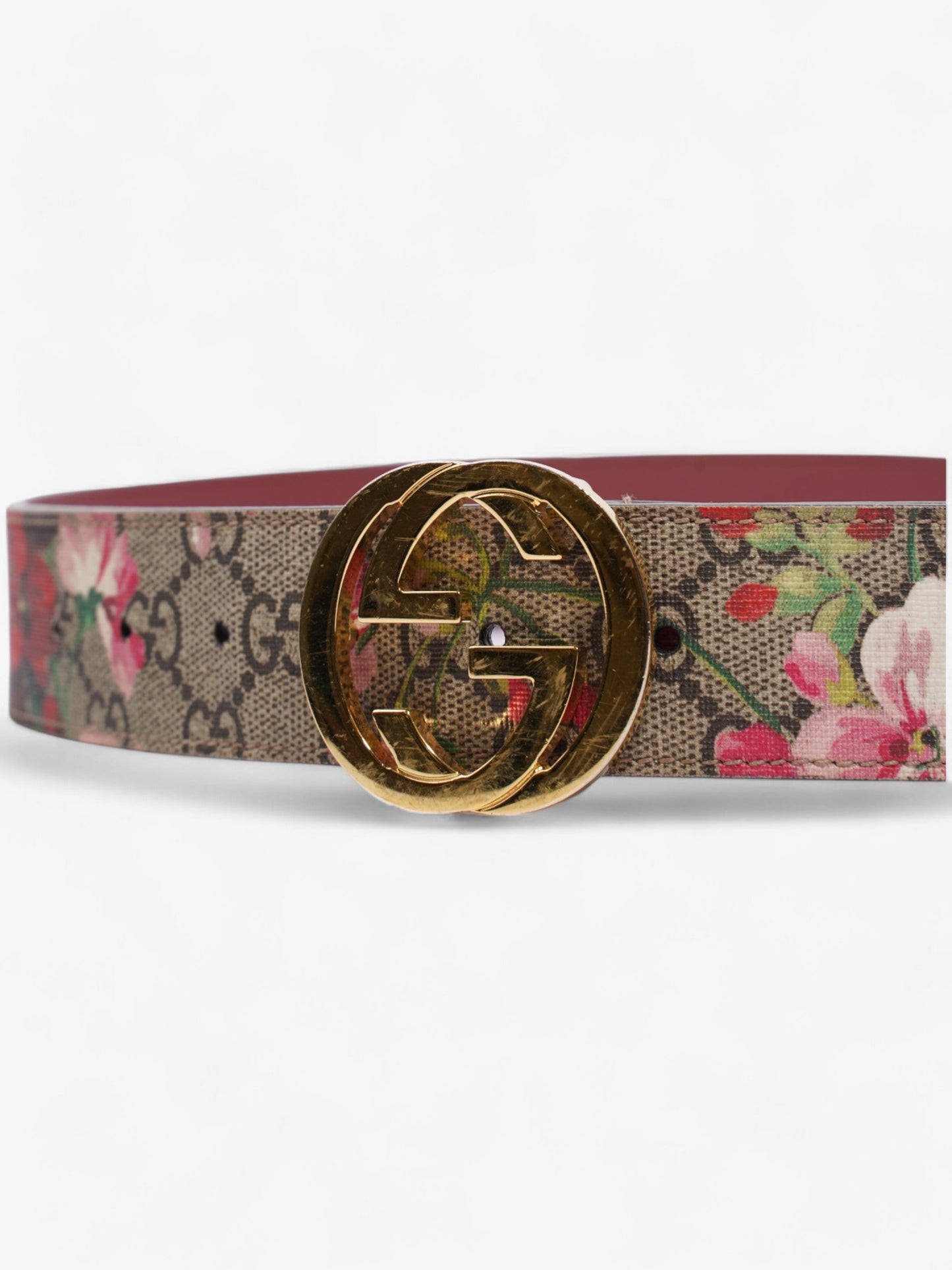 Gucci Interlocking G Belt GG Bloom / GG Supreme Canvas 75cm / 30"