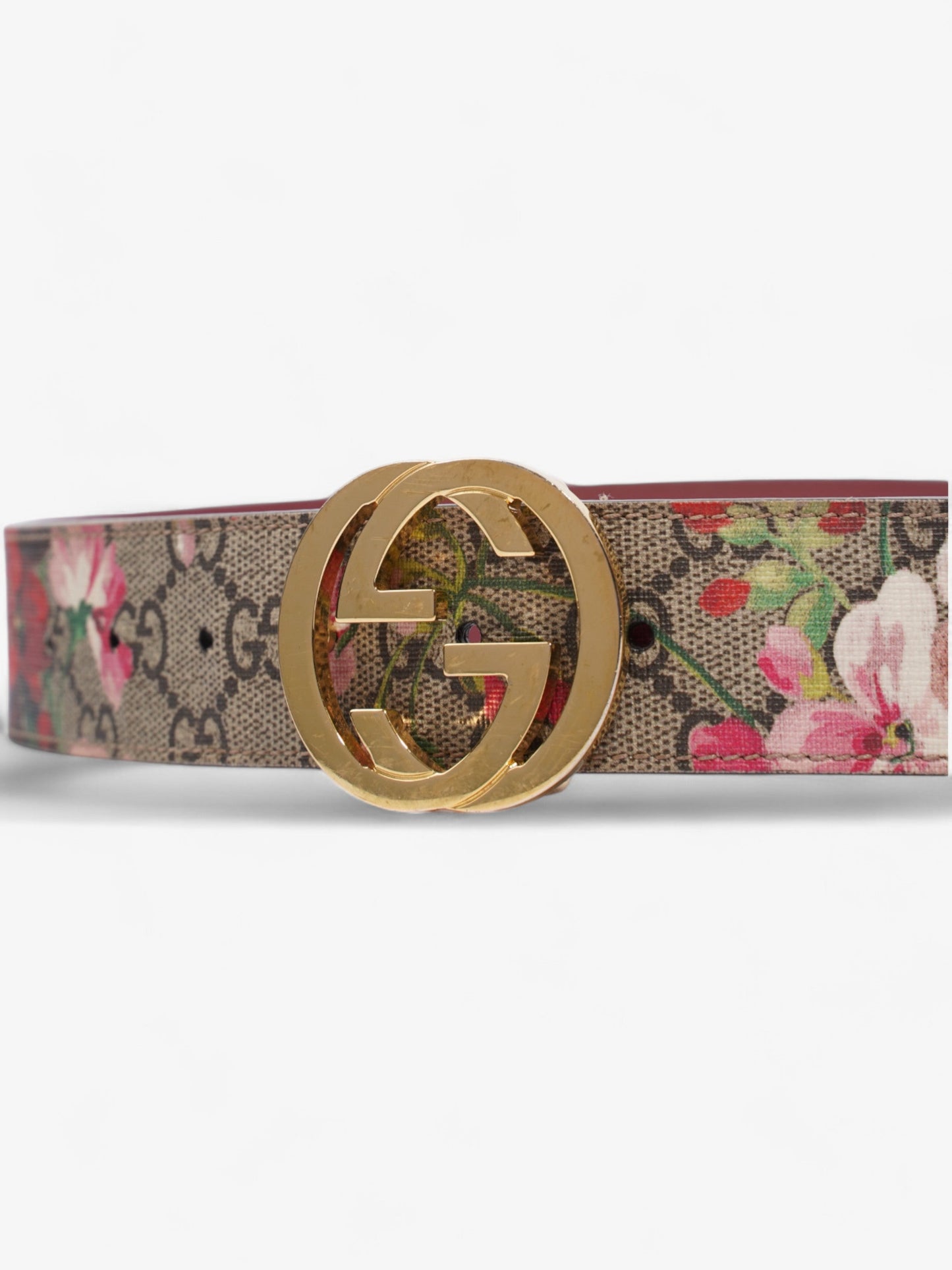 Gucci Interlocking G Belt GG Bloom / GG Supreme Canvas 75cm / 30"
