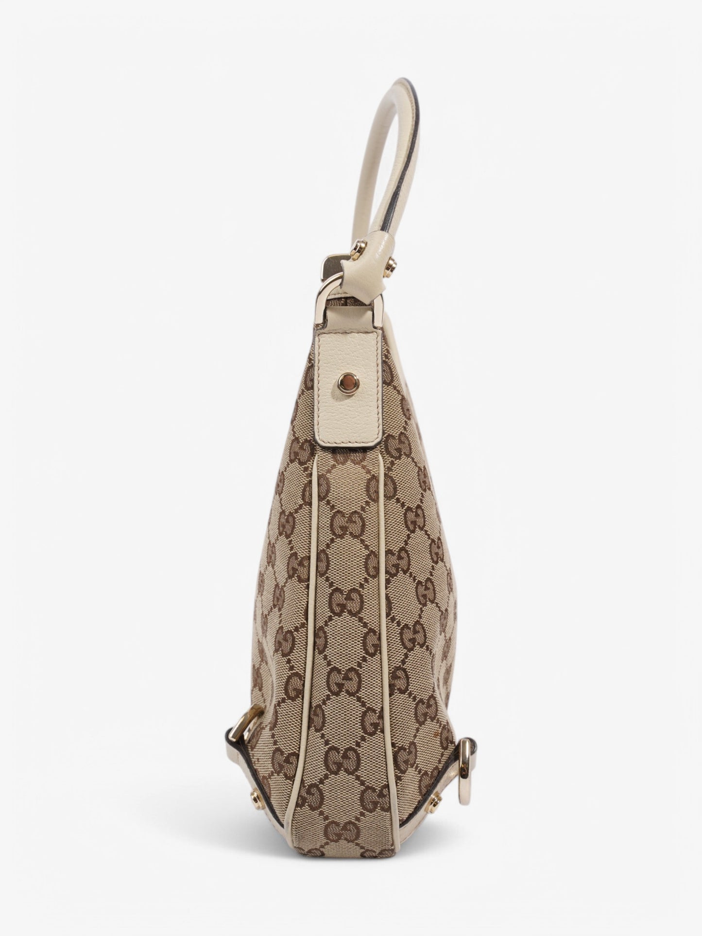 Gucci Abbey D-Ring Supreme / White Canvas