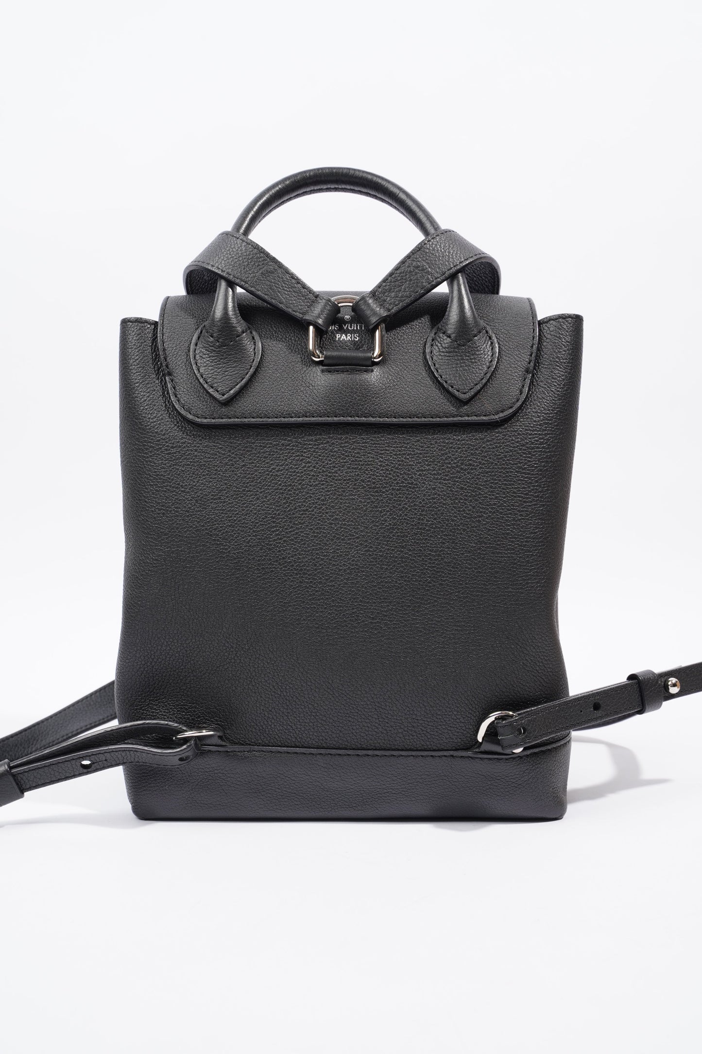 Louis Vuitton Lock Me Backpack Black Taurillon Leather Mini