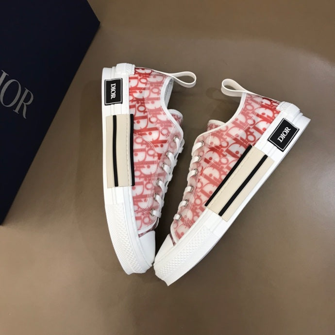 Christian Dior B23 Red Oblique LOW-TOP SNEAKER