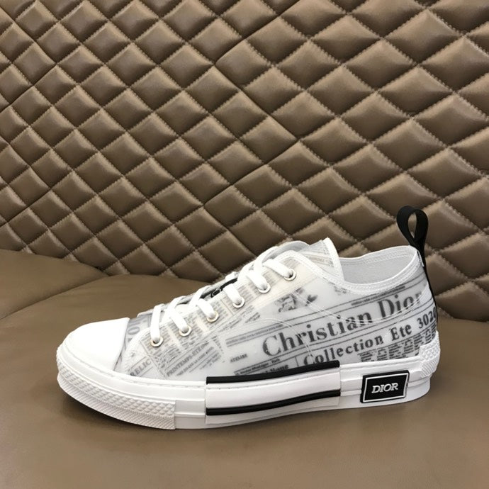 Christian Dior B23 Newspaper LOW-TOP SNEAKER