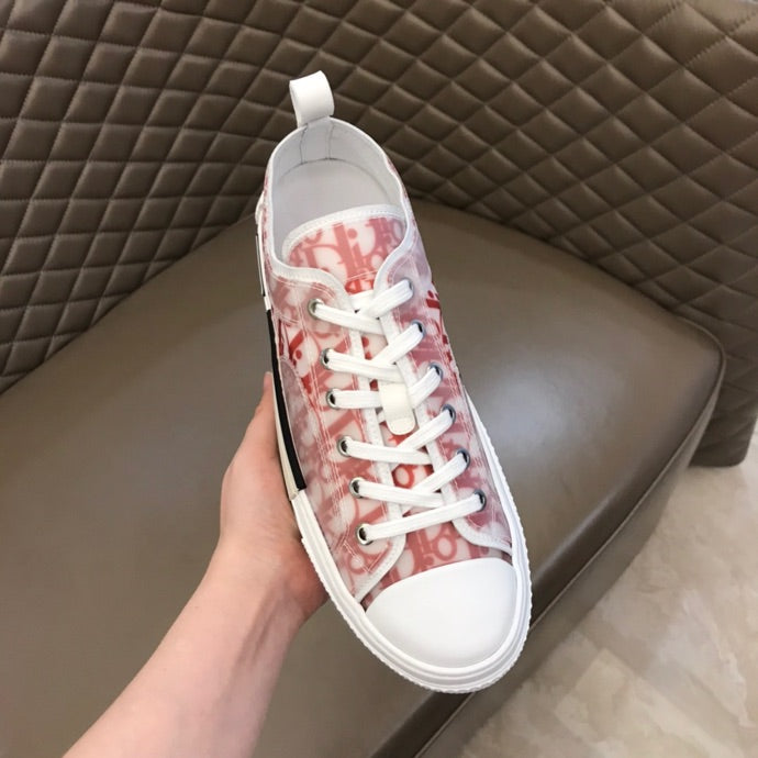 Christian Dior B23 Red Oblique LOW-TOP SNEAKER