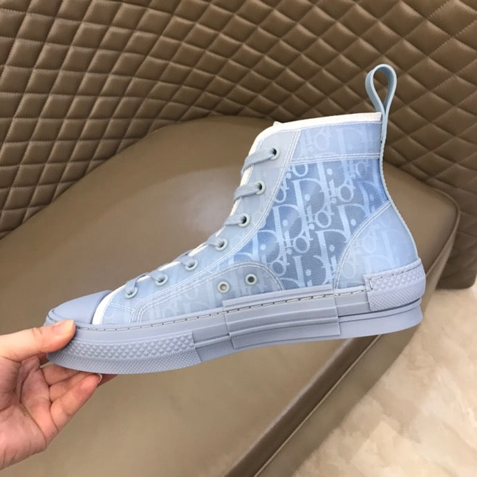 Christian Dior B23 BLUE HIGH-TOP SNEAKER